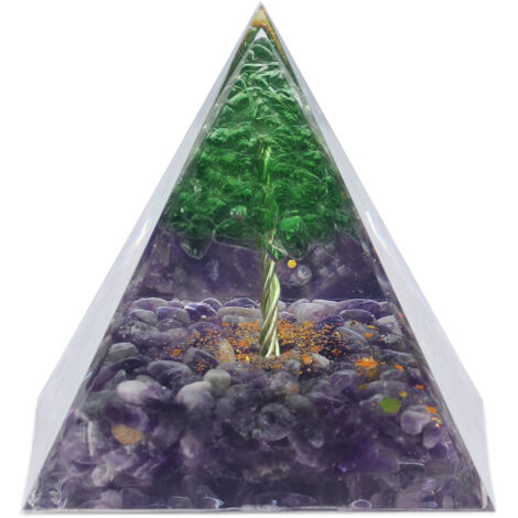 Kristall-Orgonpyramide für Energieheilung und Zen-Inneneinrichtung