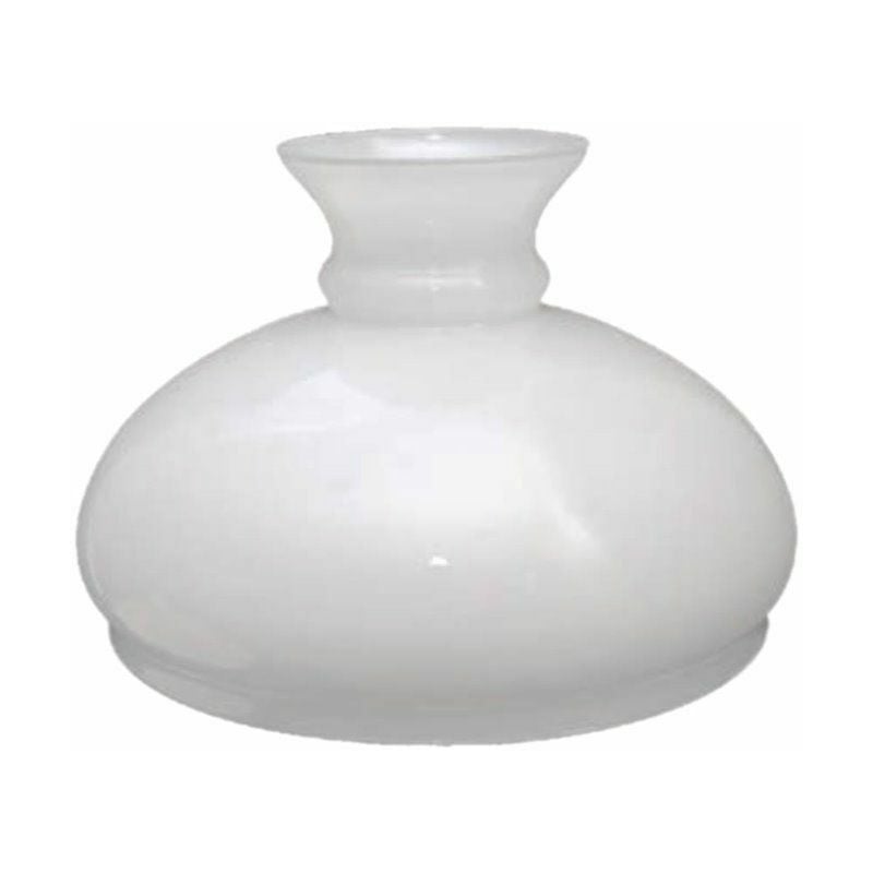 Ltde - gaudi Quinqué Glas Lampenschirm opal glänzend 10x12cm Öffnung 9cm