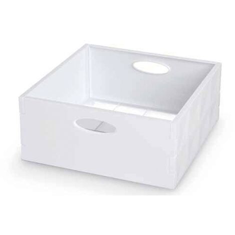 Kristallbox Bianco H 14x31x31 cm