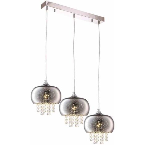 Kristallleuchter 3x40W E14 STARLIGHT ML3787 Milagro