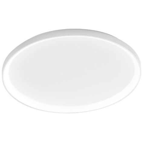 KRIZIA P/X PLAFONIERA LED 3000K 5800LM 80W DIMMERABILE D.98CM IN ALLUMINIO BIANCO