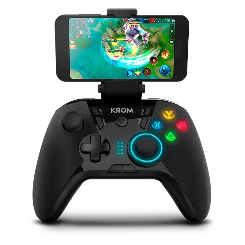 

KLOUD - NX KLD - Gamepad, Inalámbrico para PC, Switch, Android, iOS, conexión USB, Negro - Krom