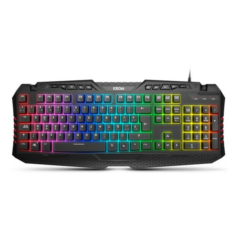 

Teclado Gaming Kyra RGB USB Negro - Krom