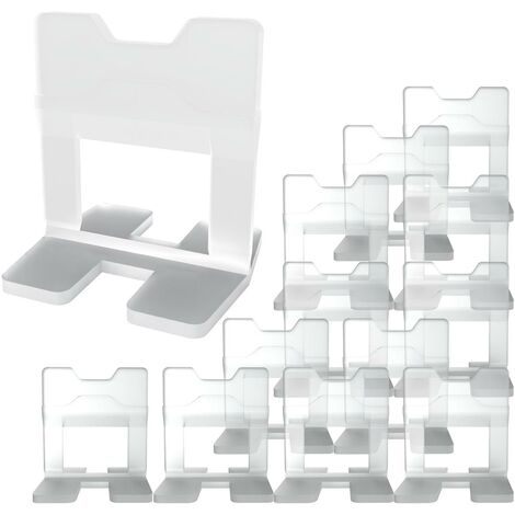 Kronen Hansa Lot de 200 languettes pour système de nivellement (aide à la pose et entretoises pour carrelage d'une épaisseur de 3 à 12 mm, largeur de joint 2 mm)
