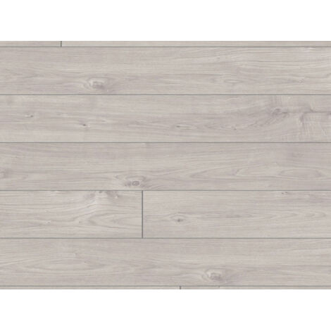 KRONOTEX Sockelleiste Atlas Eiche Weiß D3223 Dekor Ktex 1 BxH: 19x58 mm, 240 cm lang, Cliptechnik, Leistenclips als Zubehör erhältlich