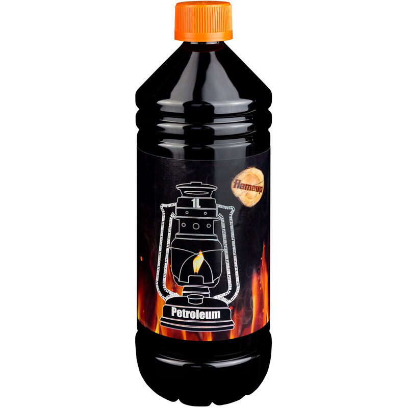 Kérosène Petrole pour chauffage au kérosène poêle à lampe à lampes à foyer chauffage nettoyant 1 litre Flameup