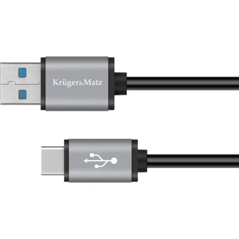 Kruger&Matz 100 cm USB-Typ-C-Kabel – Laden und Übertragen