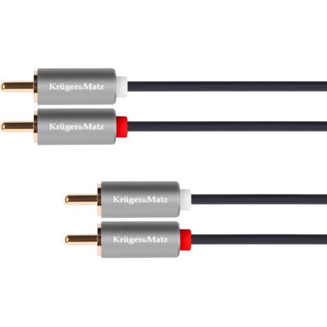 Kruger&Matz Basic RCA-Kabel 180 cm