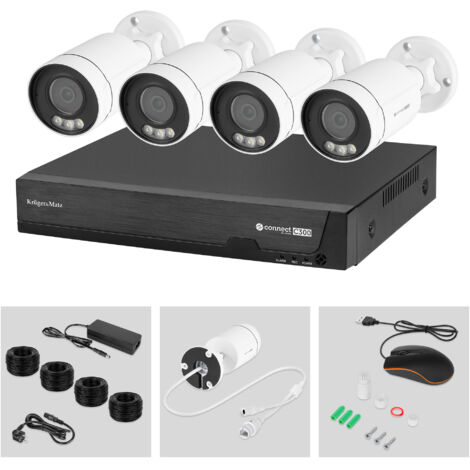 Kruger&Matz Connect C300 IP-Überwachungsset