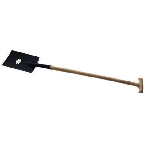 KRUMPHOLZ Rohrdüllspaten Blattmaß 275 x 180 mmGröße 2 mit T-Stiel 850 mm 1700 g