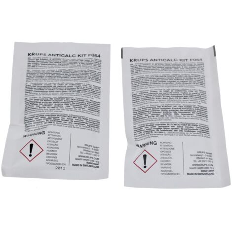 Krups - anticalc kit expresso f054 - f054001b - 0010942206873