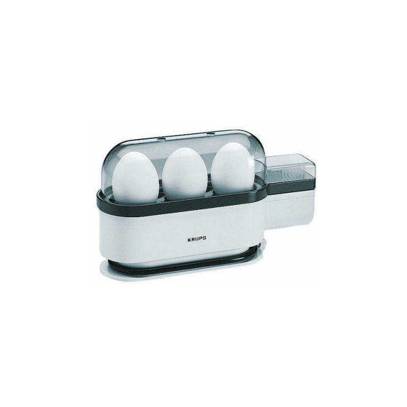 Image of F23470 Pentolino per uova 3 uovo/uova Nero, Bianco - Krups