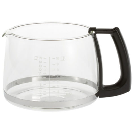 Krups F5864210 Accessoires pour Expresso Crematic Verseuse Noire 15 Tasses