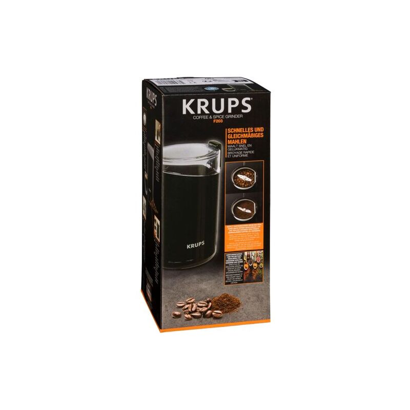 Krups - f 203-42 schwarz Kaffeemühle