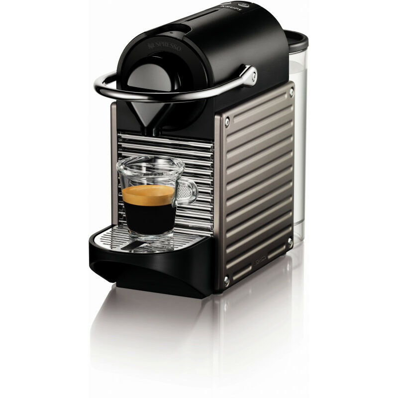 Krups Nespresso XN304T - Machine à expresso - 0,7 L - Capsule de café - 1260 W - Titane (XN304T)