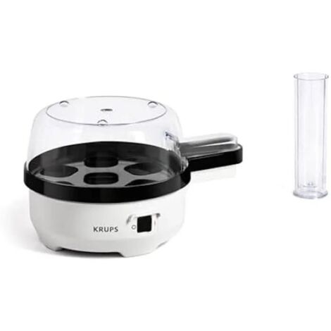 Krups Ovomat EG233115 Cuiseur à œufs noir et blanc