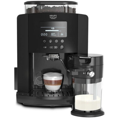 KRUPS Robot Café Arabica Latte Noir EA819N10