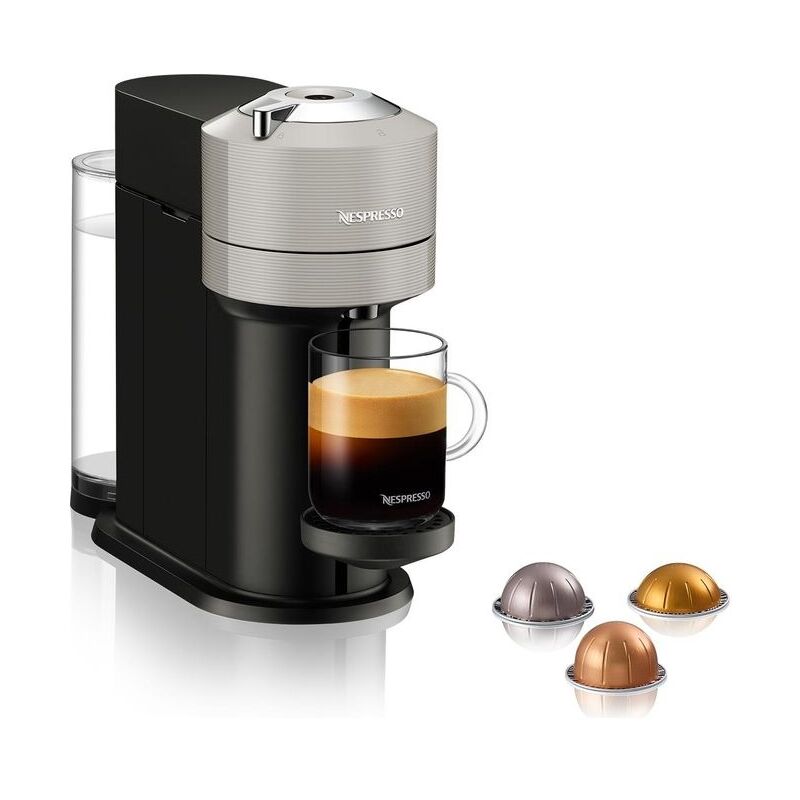 Image of Xn 910 b Nespresso Vertuo Next Macchina per Caffe' Semi-Automatica con Capsule 1.1 Litro Grigio - Krups