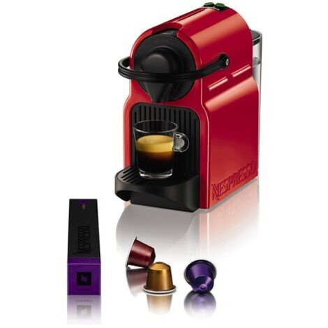 Krups XN1005K Inissia Macchina da Caffè Nespresso Serbatoio 0.8 Litri Colore Rosso