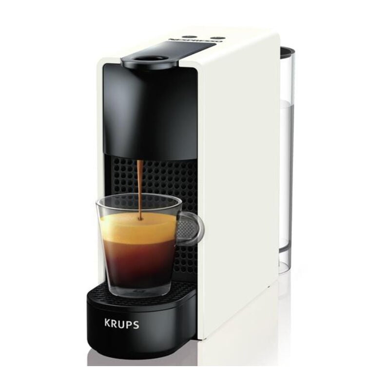 Krups - Cafetera nespresso blanca automática 19bar - yy2912fd