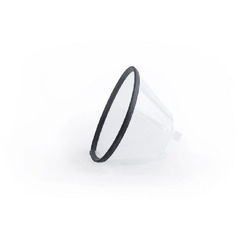 Kruse transparent elisabethanische Halskette mit Gummi -Grenz -Buster -Komfort, 12,5 cm, 1 UD