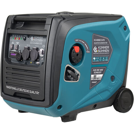 KS 4000iE S ATS Generador de energía Inverter Generador Generador de energía de emergencia 4000 vatios