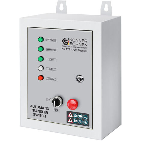 KS ATS 4/25 Gasoline für Stromaggregat Automatischer Transferschalter