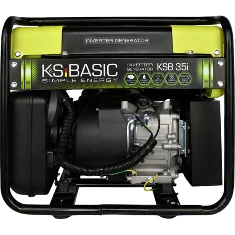 KÖNNER & SÖHNEN K&S Basic 35i Generador de energía Inverter Generador de energía de emergencia Generador 3,5kW