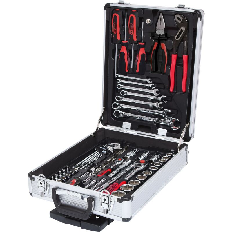 

Kstools - KS TOOLS 1/4'+1/2' Juego de herramientas CHROMEplus, 90 pzs