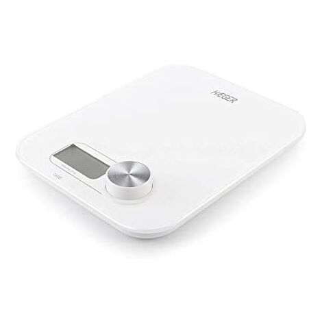 KS-DIG.008A bilancia da cucina Haeger Bilancia da cucina White Bilancia elettronica da cucina quadrata  Bilancia da cucina