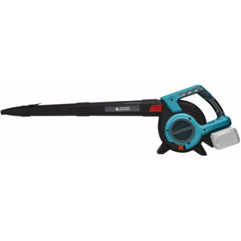 K&S Könner&Söhnen Aspirador de jardín sin cable con función de trituración de hojas KS LBV-40V, tensión nominal 40 (20+20) V, velocidad de ralentí 1630 rpm, volumen de la bolsa aspiradora 45 l, 4 velo