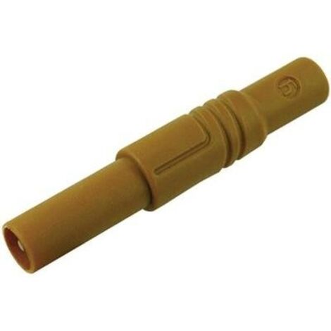 KS SICHERHEITSSTECKER 4 MM BRAUN LAS S G
