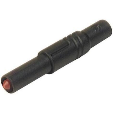 KS SICHERHEITSSTECKER 4 MM SCHWARZ LAS S G
