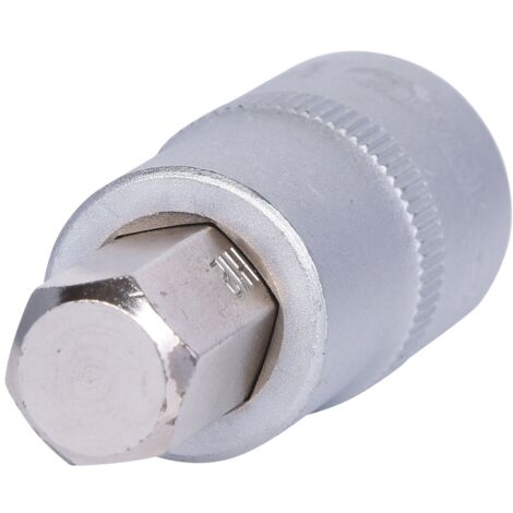 KS Tools 1/2 Bit-Stecknuss Innensechskant, kurz, 12 mm