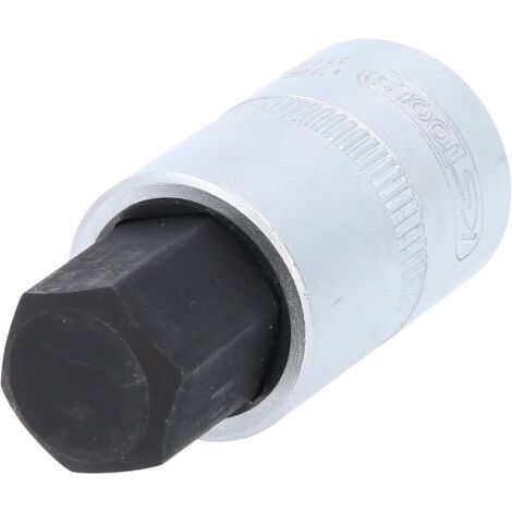 KS Tools 1/2 Bit-Stecknuss Innensechskant, kurz, 17 mm