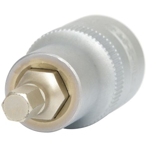 KS Tools 1/2 Bit-Stecknuss Innensechskant, kurz, 6 mm