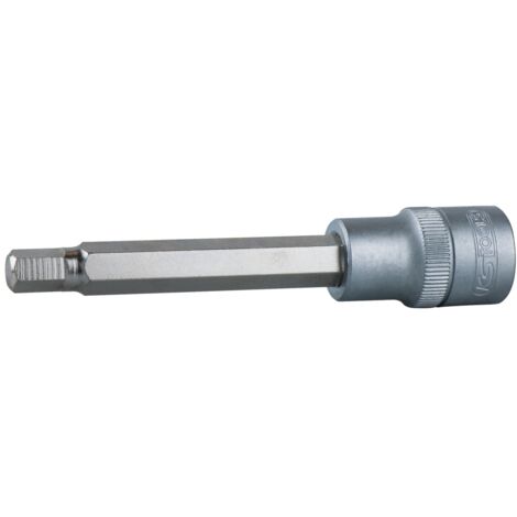 KS Tools 1/2 Bit-Stecknuss Innensechskant, lang, 12 mm