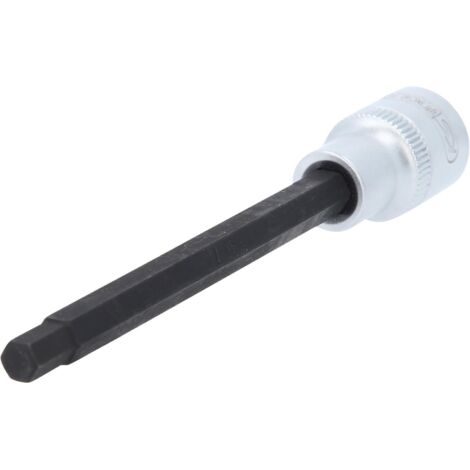 KS Tools 1/2 Bit-Stecknuss Innensechskant, lang, 7 mm