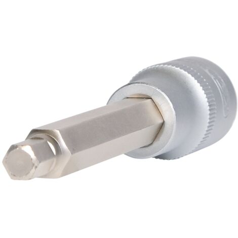 KS Tools 1/2" Bit-Stecknuss Innensechskant, lang, 7mm