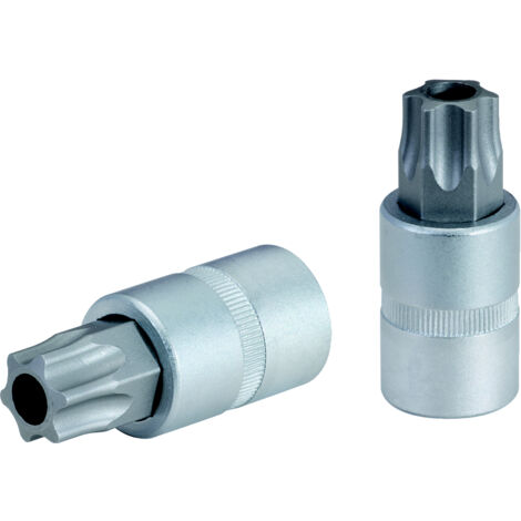 KS Tools 1/2 Bit-Stecknuss TX mit Stirnlochbohrung, TB80