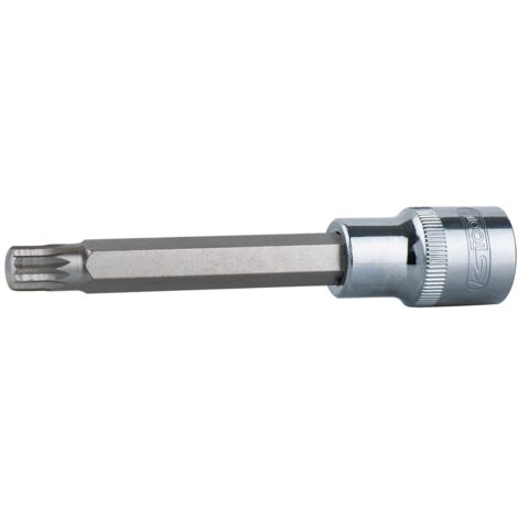 KS Tools 1/2 CHROMEplus Bit-Stecknuss XZN, lang, M5