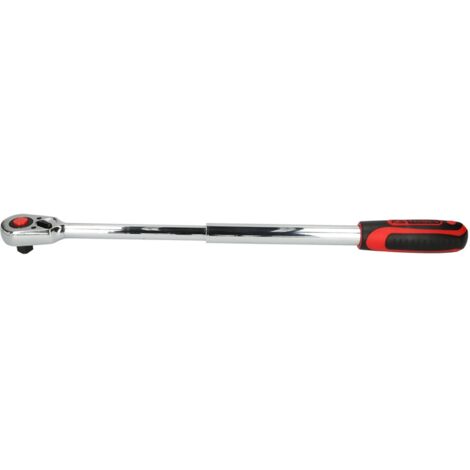 KS Tools 1/2 CHROMEplus Teleskop-Umschaltknarre, 36 Zahn