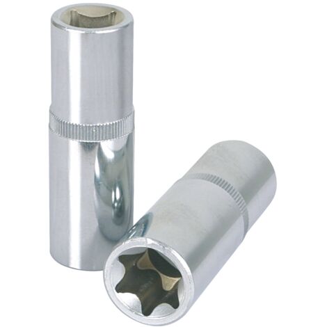 KS Tools 1/2 CHROMEplus Torx-E-Stecknuss, lang, E22