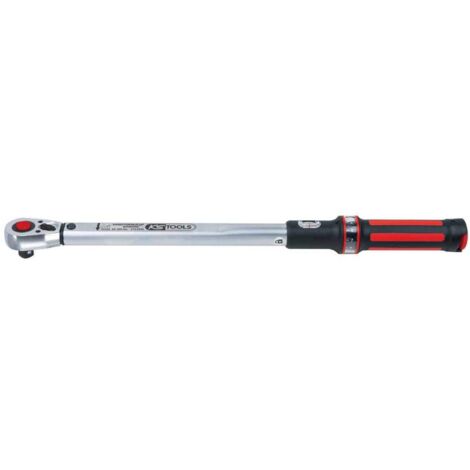 KS Tools 1-2 ERGOTORQUE40-200 Rosso Chiave Dinamometrica a Cricchetto