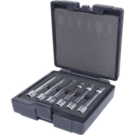 KS TOOLS 1/2' Jeu de douilles Torx E, 6 pcs, E10-E20 ( 911.4450 )