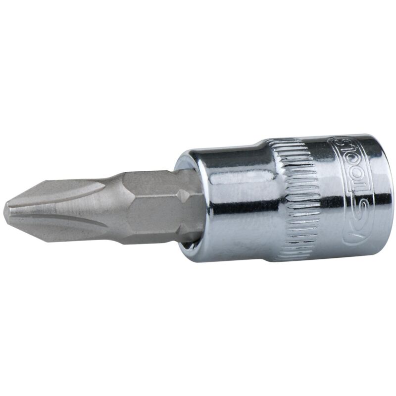 

KS TOOLS 1/2' Llave de vaso con punta para tornillos de estrella PZ CHROMEplus, PZ2