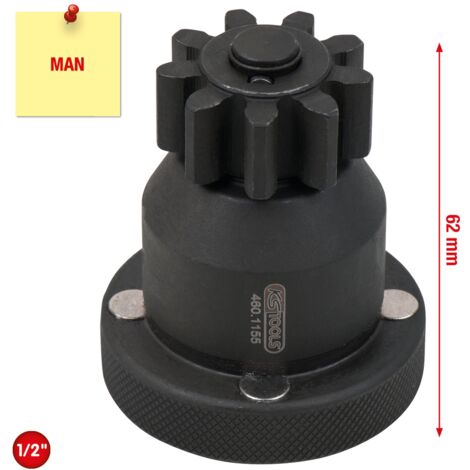 KS Tools 1/2" Motor-Durchdrehvorrichtung für MAN - 460.1155