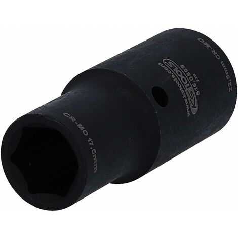 KS Tools 1/2 Spezial-Alu-Felgen 2 in 1 Kraft-Stecknuss, 17,5 / 22,5 mm