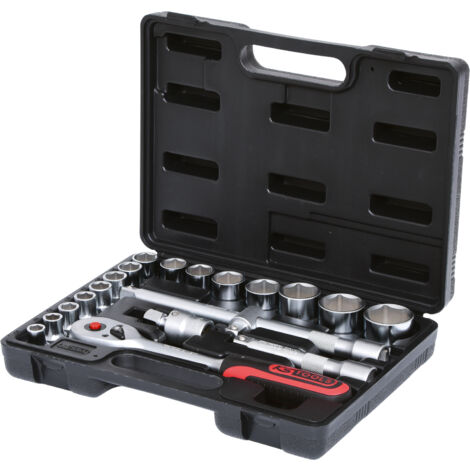 KS TOOLS 1/2 Steckschlüssel-Satz, 20-tlg ( 911.0620 )