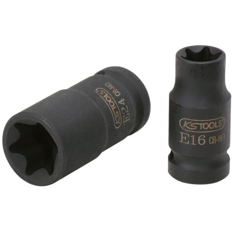KS TOOLS 1/2" Torx-E-Kraft-Stecknuss, kurz, E12 ( 911.0959 )